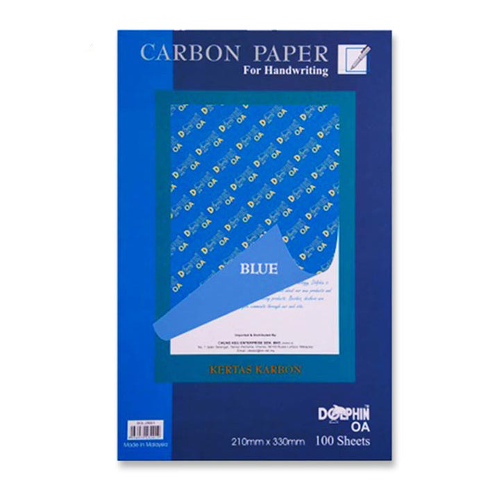 DOLPHIN Carbon Paper DOL28001 Hand Writing (Blue) Default Title