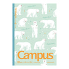 KOKUYO Campus Notebook B5-S Ltd Fluffy Animals-Polar Default Title