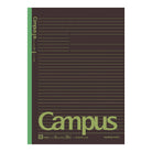 KOKUYO Campus Notebook B5-S Ltd Dot Ruled Black/Green Default Title