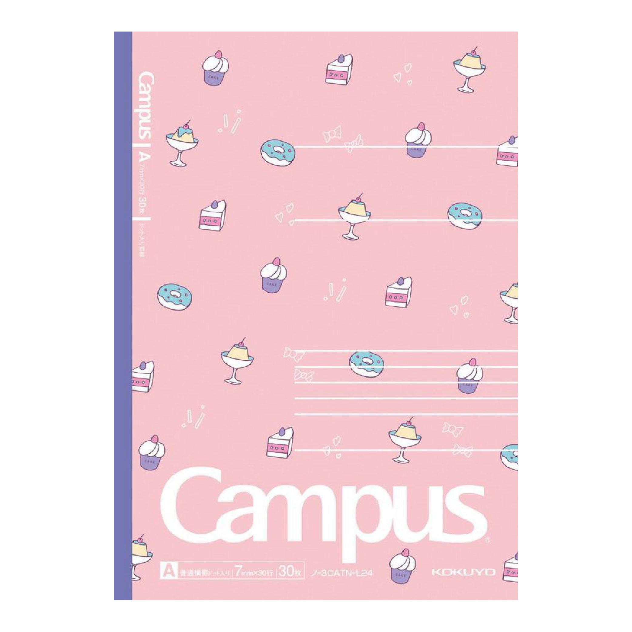 KOKUYO Campus Notebook B5-S Ltd Daily Dot Ruled Desserts Default Title