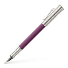GRAF VON FABER CASTELL Guilloche Violet Fountain Pen-Broad