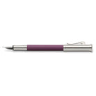 GRAF VON FABER CASTELL Guilloche Violet Fountain Pen-Broad