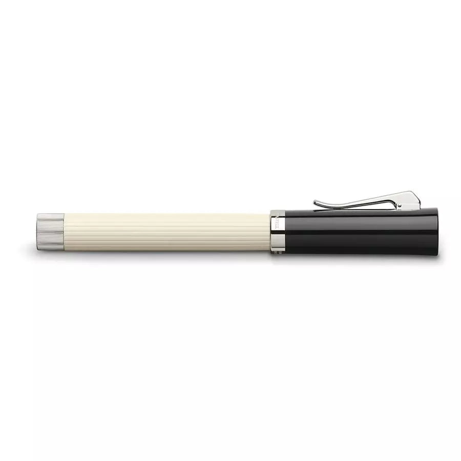 GRAF VON FABER CASTELL Intuition Fluted Ivory Fountain Pen-Broad