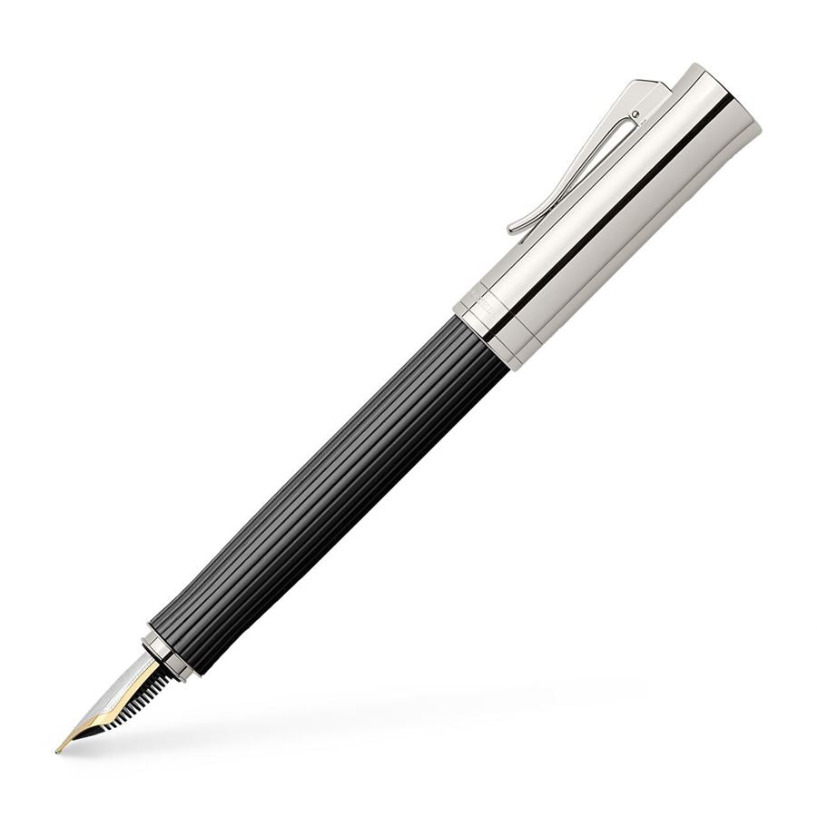 GRAF VON FABER CASTELL Intuition Platino Ebony Fountain Pen-Fine