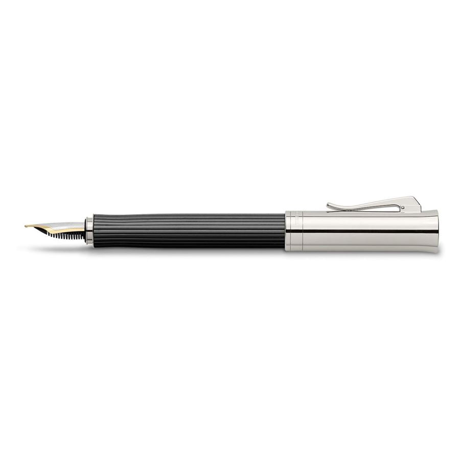 GRAF VON FABER CASTELL Intuition Platino Ebony Fountain Pen-Medium