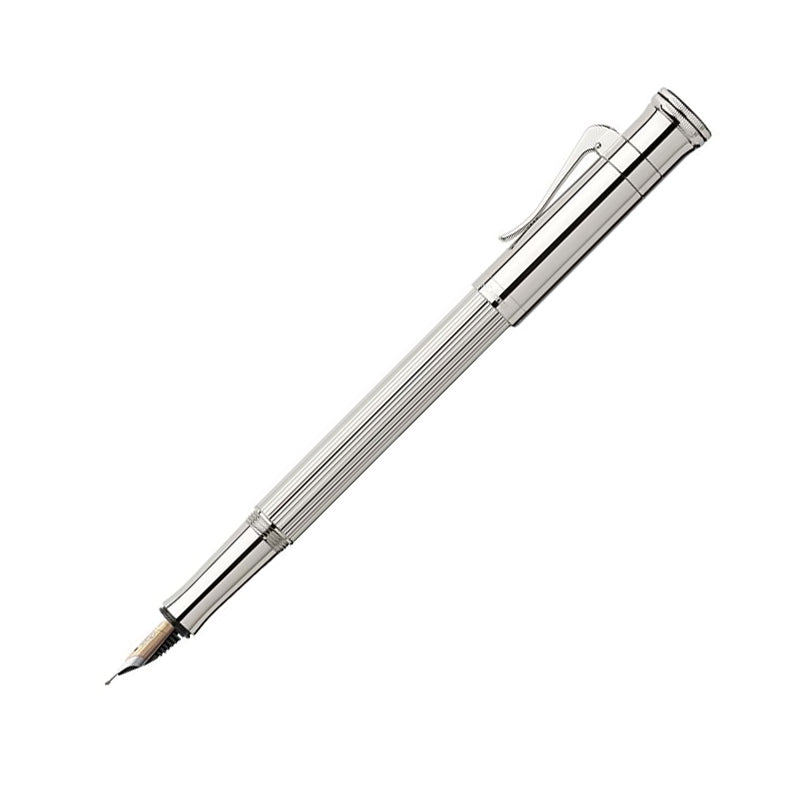 GRAF VON FABER CASTELL Classic Sterling Silver Fountain Pen-Medium