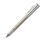 GRAF VON FABER CASTELL Anello Titanium Fountain Pen-Medium Default Title