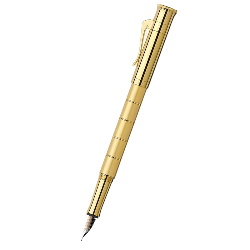 GRAF VON FABER CASTELL Anello Gold Fountain Pen-Broad