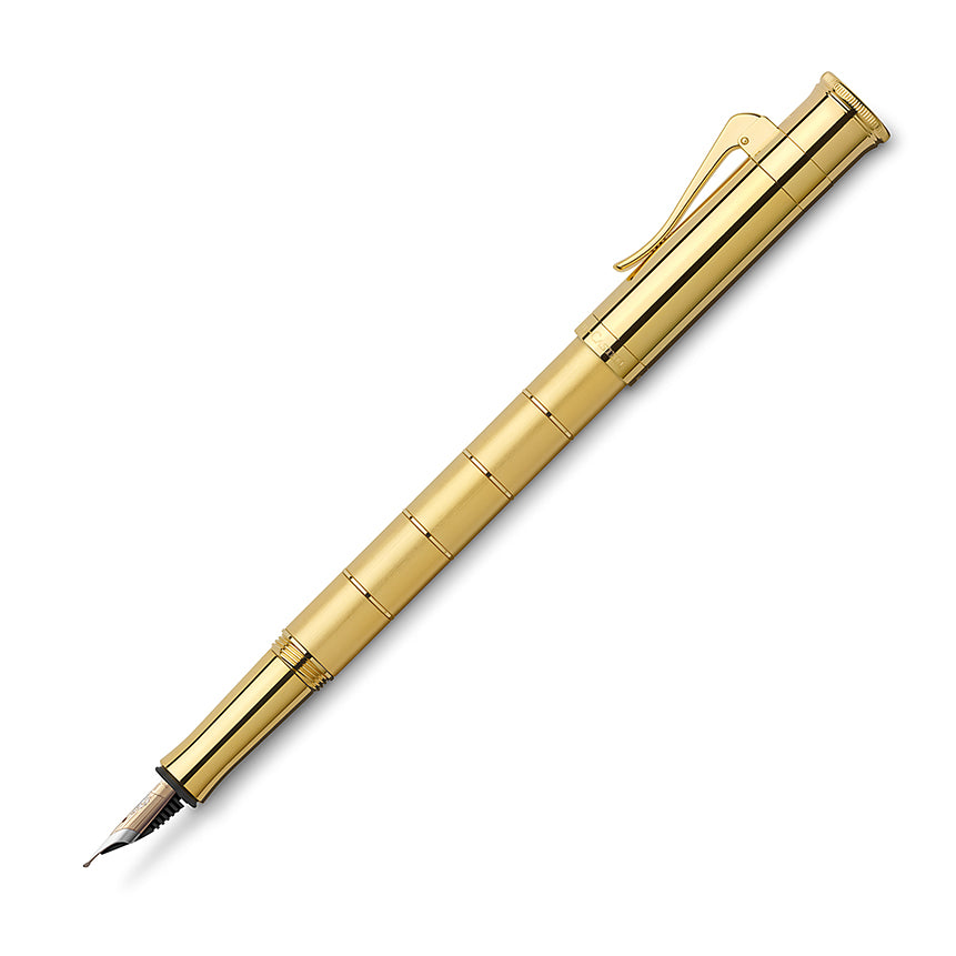 GRAF VON FABER CASTELL Anello Gold Fountain Pen-Fine Default Title