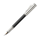 GRAF VON FABER CASTELL Classic Ebony/Platinum Fountain Pen-Fine Default Title