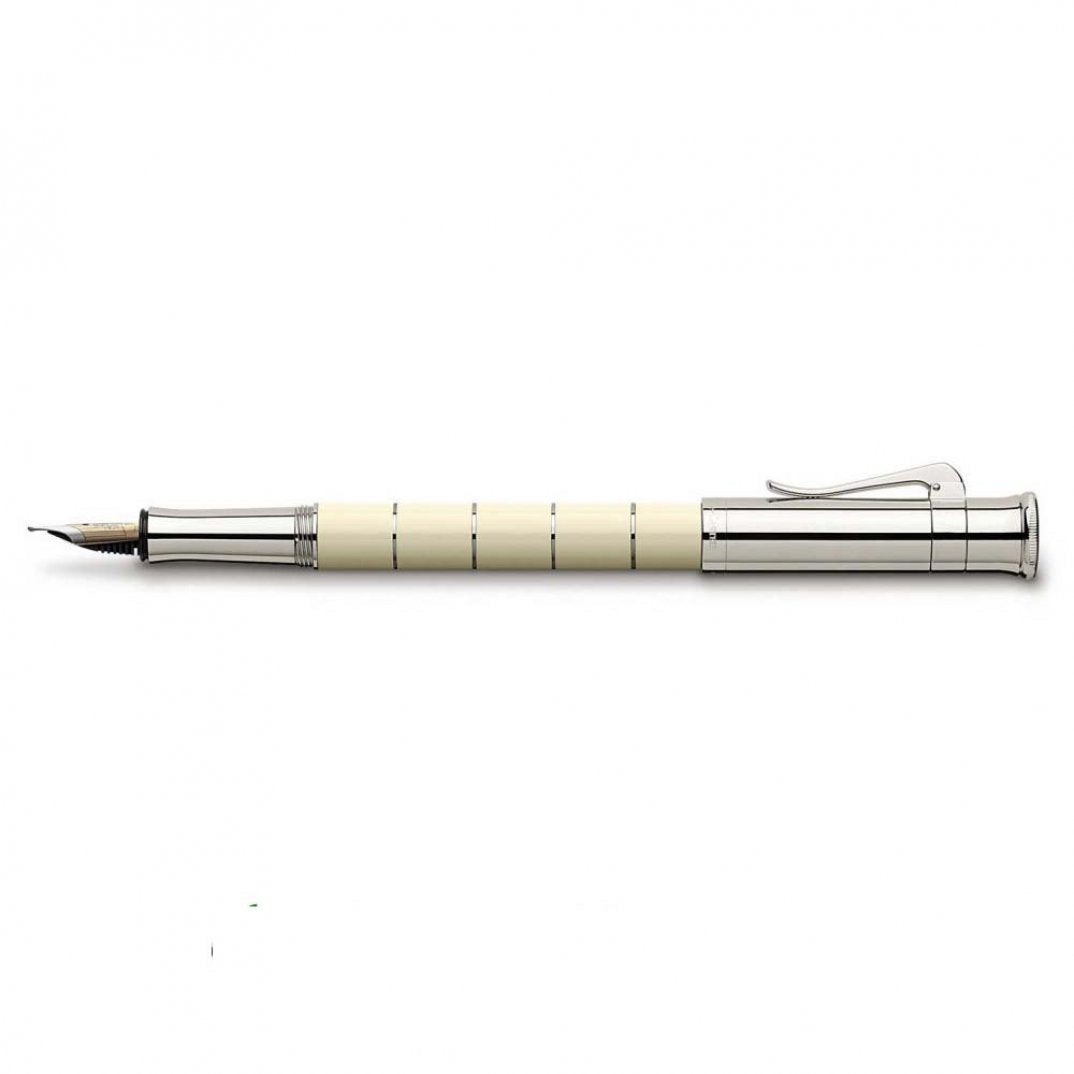GRAF VON FABER CASTELL Anello Ivory Fountain Pen-Broad