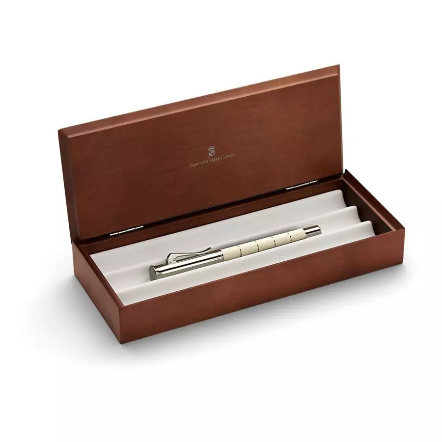 GRAF VON FABER CASTELL Anello Ivory Fountain Pen-Broad