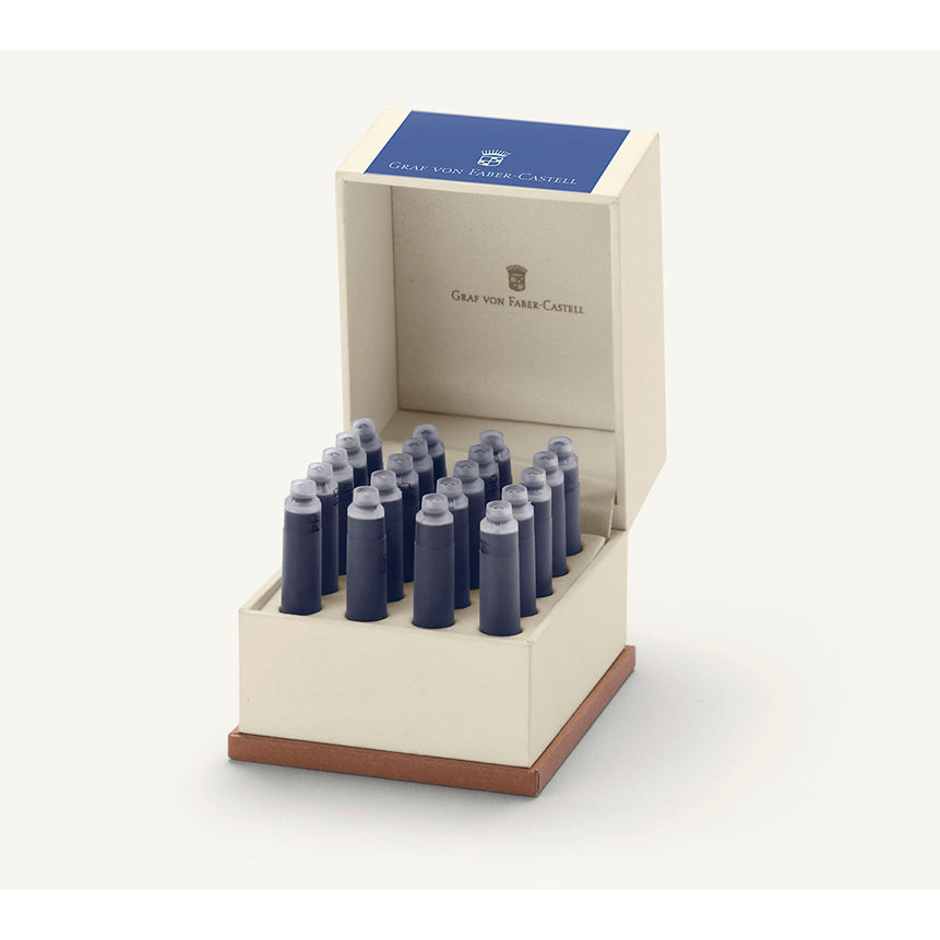 GRAF VON FABER CASTELL Ink Cartridges 20s Royal Blue Default Title