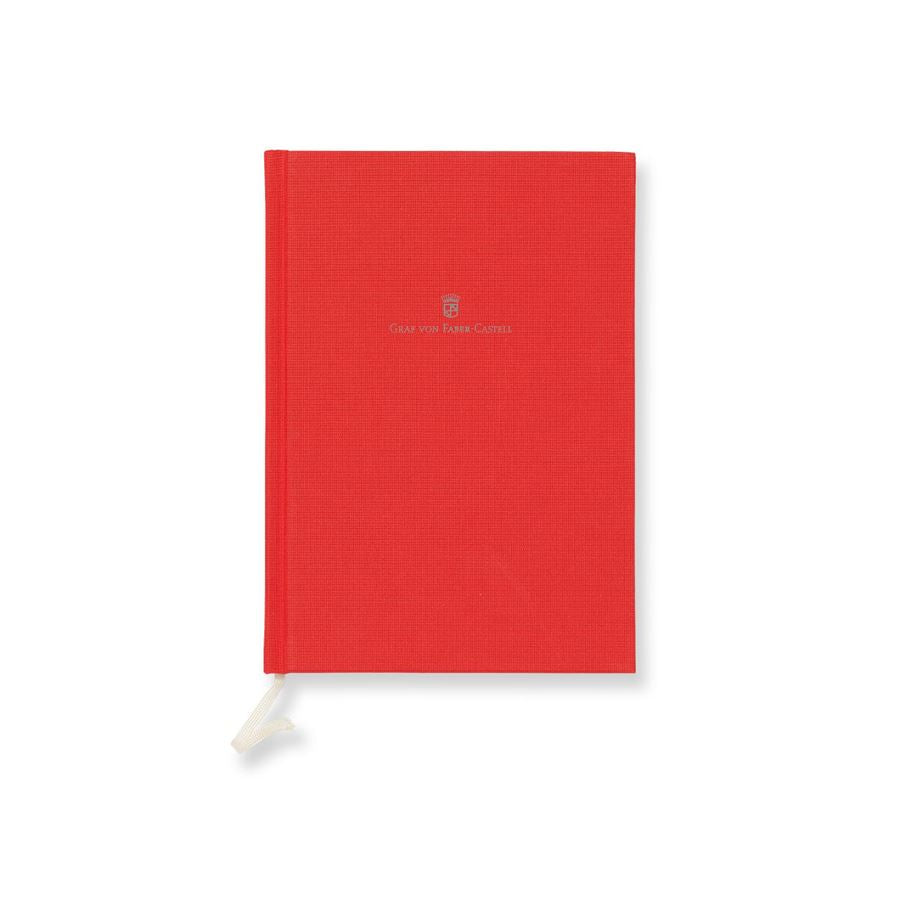 GRAF VON FABER CASTELL Linen-bound Book A5 India Red