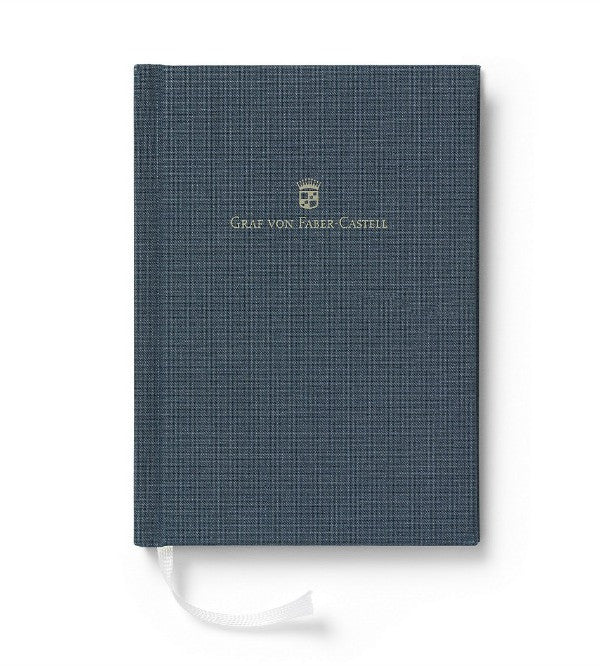 GRAF VON FABER CASTELL Linen-bound Book A6 Midnight Blue