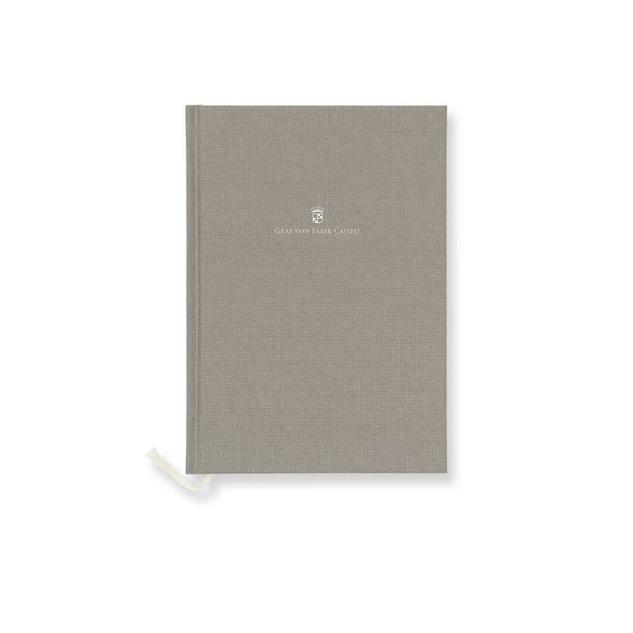 GRAF VON FABER CASTELL Linen-bound Book A5 Grey