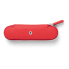 GVFC Pen Case for 2 pens w/Zipper Epsom India Red