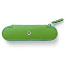 GVFC Pen Case for 2 pens w/Zipper Epsom Viper Gree