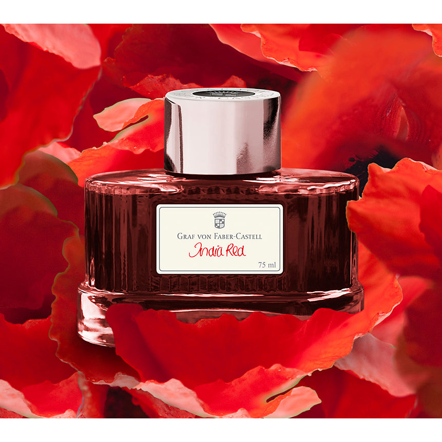 GRAF VON FABER CASTELL Ink Bottle 75ml India Red Default Title