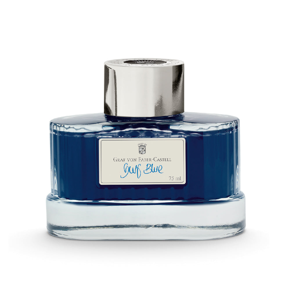 GRAF VON FABER CASTELL Ink Bottle 75ml Gulf Blue