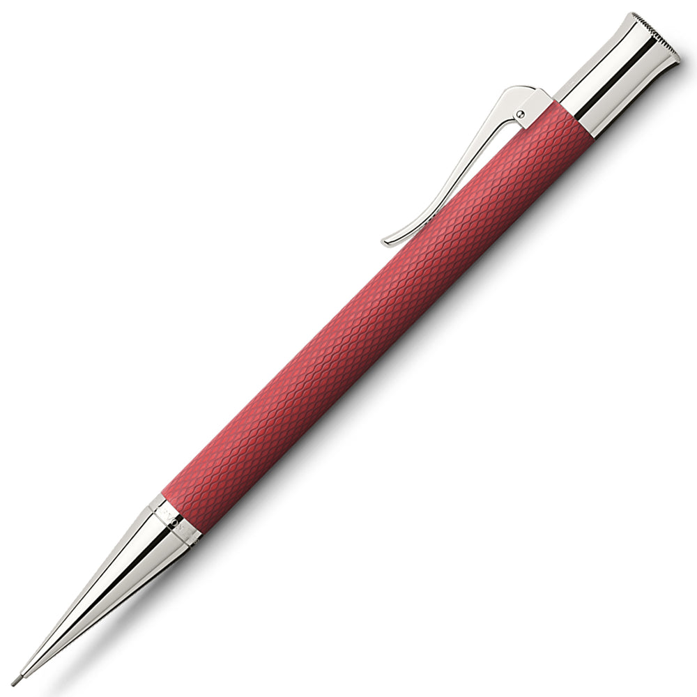 GRAF VON FABER CASTELL Guilloche Coral Red Propelling Pencil