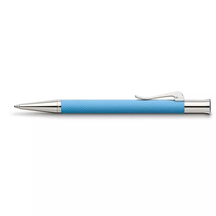 GRAF VON FABER CASTELL Guilloche Gulf Blue Ball Pen