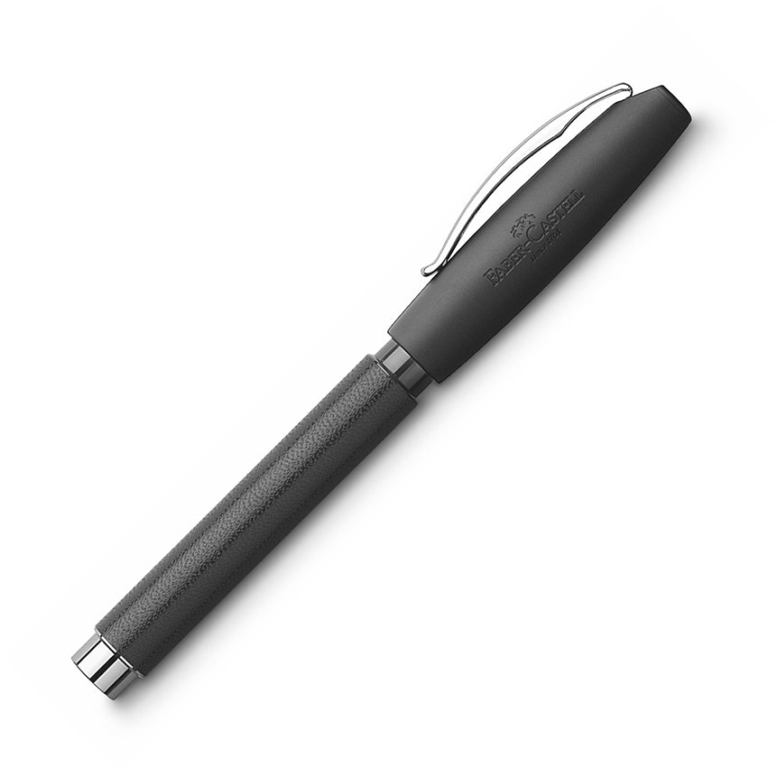 FABER-CASTELL DESIGN Essentio Black Leather Rollerball Default Title