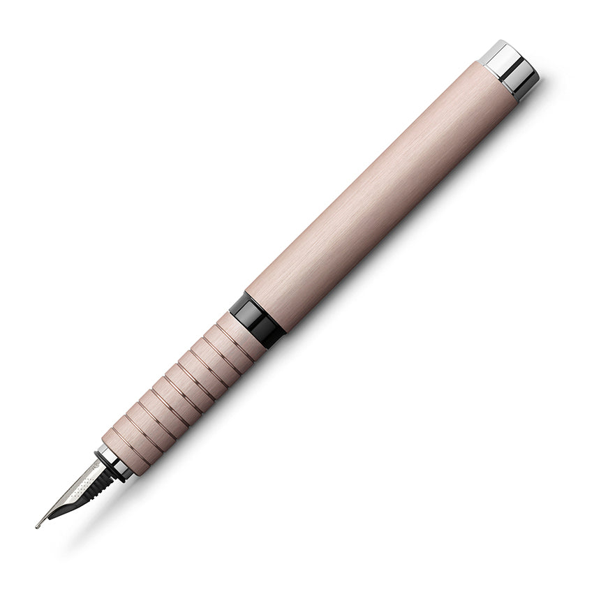 FABER-CASTELL DESIGN Essentio Aluminium Rose Fountain Pen-Extra Fine Default Title