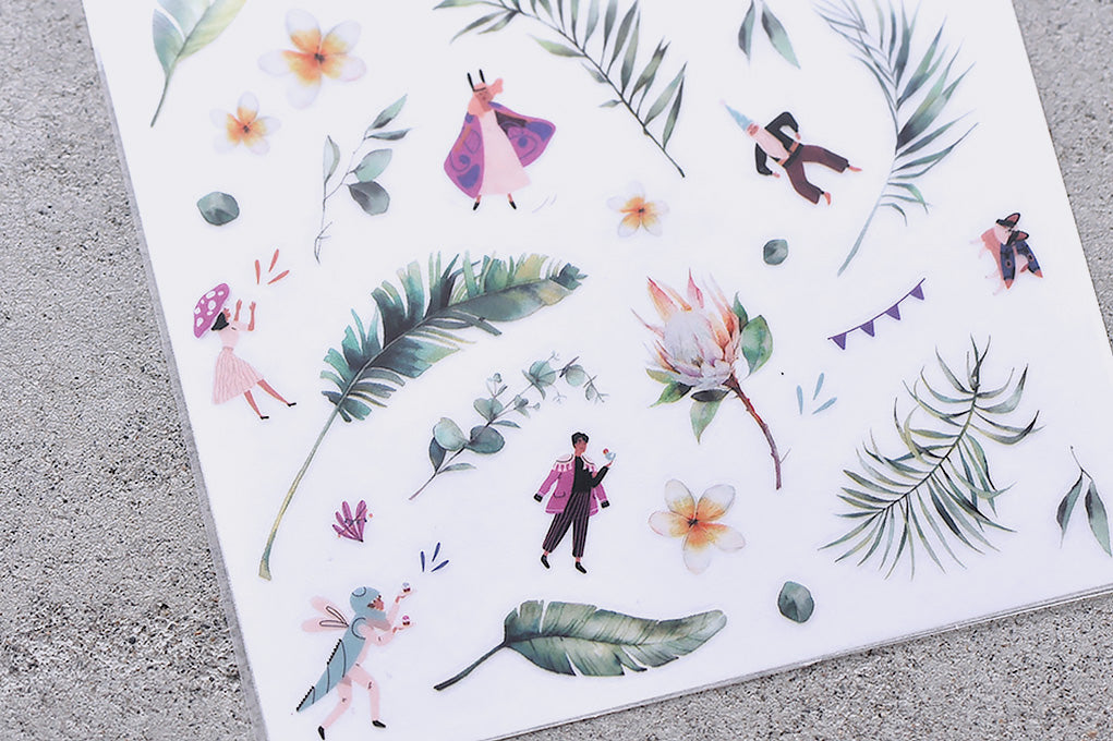 MU Print-On Sticker 2s 079-Midsummer Night's Dance