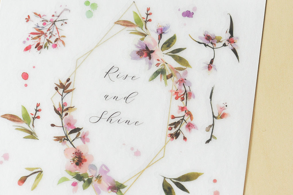 MU Print-On Sticker 2s 084-Light Colorant Garden