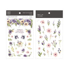 MU Print-On Sticker 2s 083-Dreamy Purple Garden
