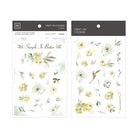 MU Print-On Sticker 2s 081-Green Roses