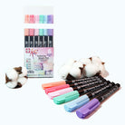 SAKURA Koi Brush Pen 6s Calming Pastels XBR-6CP
