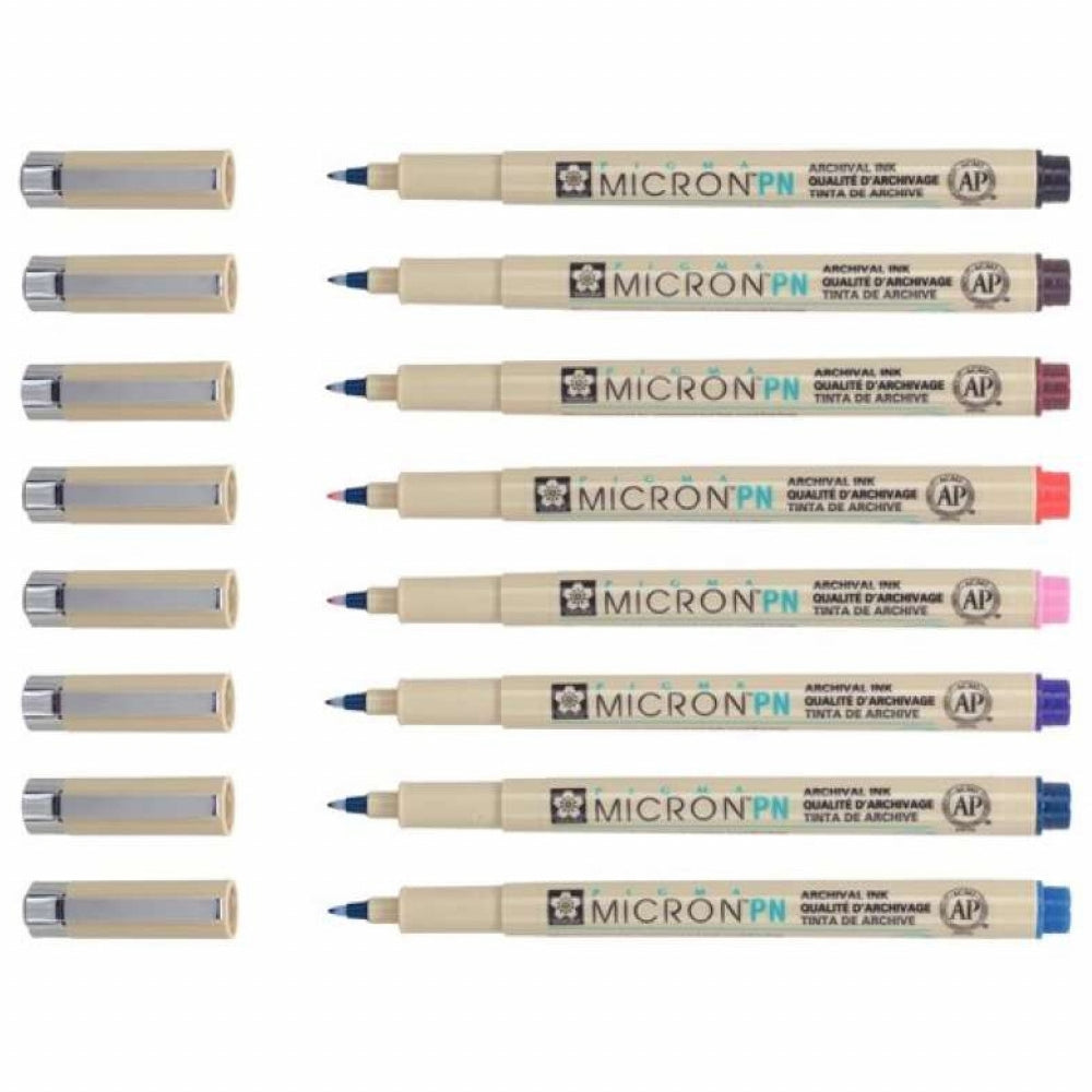 SAKURA Pigma Micron PN 8-Col Set