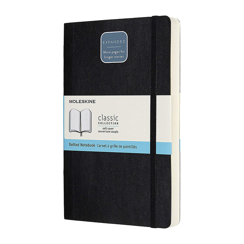 MOLESKINE Classic Expanded Dotted Soft Black