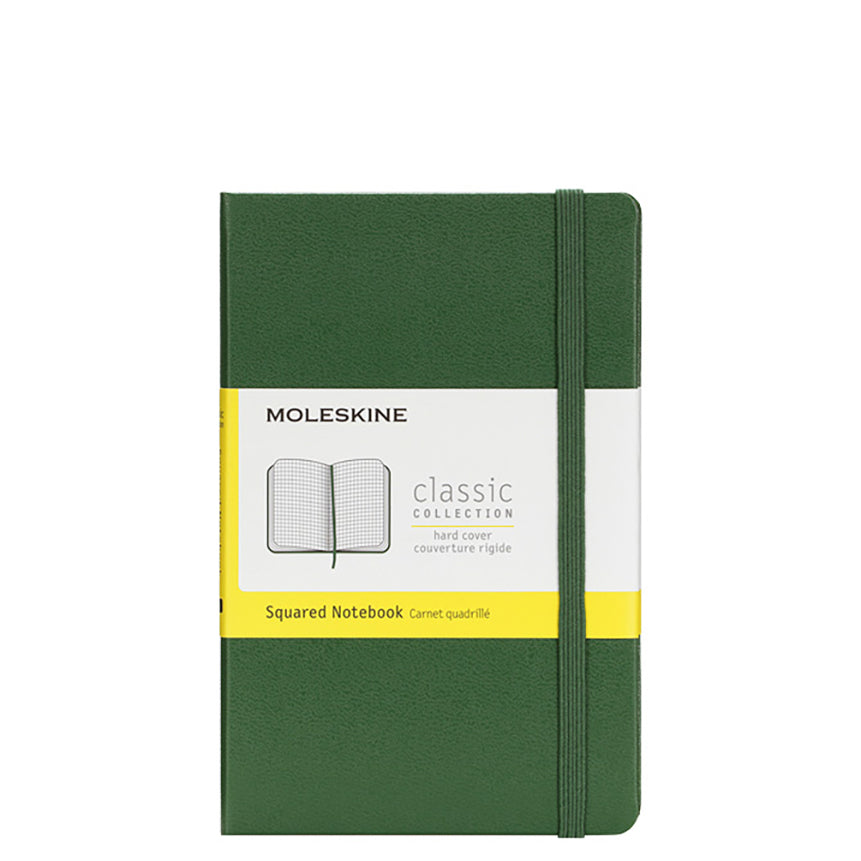 MOLESKINE Classic Pocket Squared Hard Myrtle Green