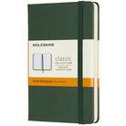 MOLESKINE Classic Pocket Ruled Hard Myrtle Green