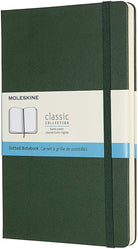 MOLESKINE Classic L Dotted Hard Myrtle Green