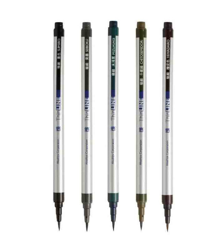 AKASHIYA Sai Thinline 5-Color Set