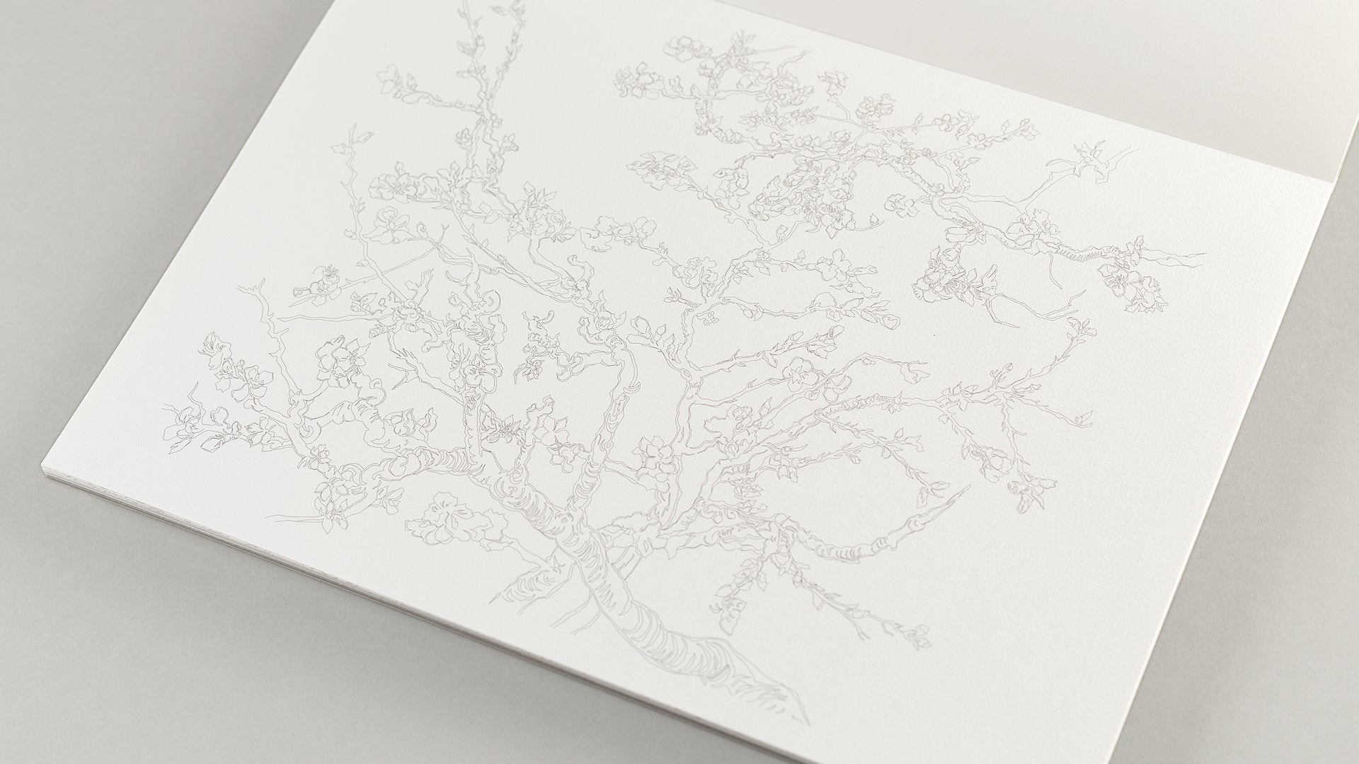 PEPIN Postcard Colouring Book Van Gogh