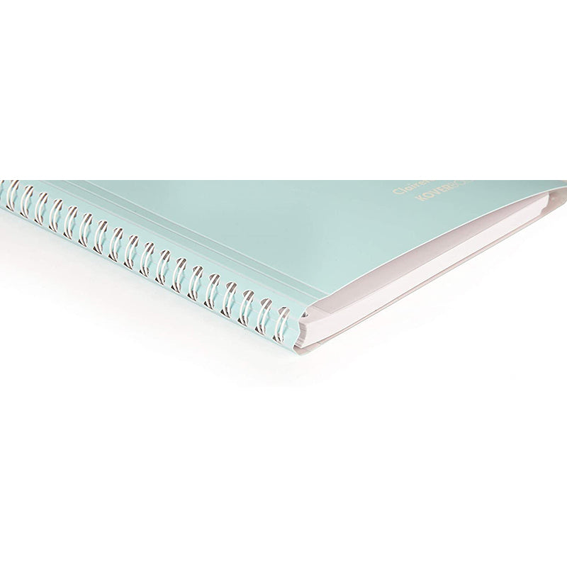 CLAIREFONTAINE Koverbook Blush Wirebound A4 160p Ruled Mint Default Title
