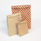 CLAIREFONTAINE Kraft Pockets 11x21+5cm Heart 50s Default Title