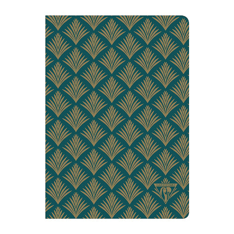CLAIREFONTAINE Neo Deco A5 Lined 48s Emerald Green Default Title