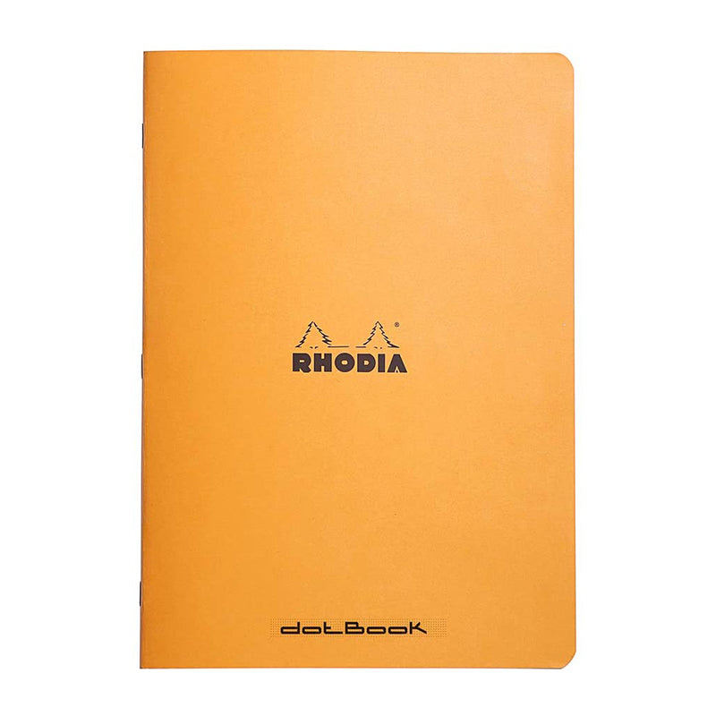 RHODIA Classic Stapled A4 210x297mm Dot Orange Default Title