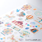 MIDORI Sticker Marché 2454 Amusement Park