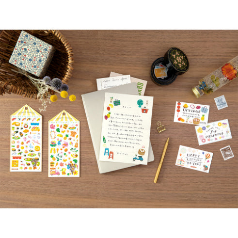 MIDORI Sticker Marché 2453 Pressed Flower