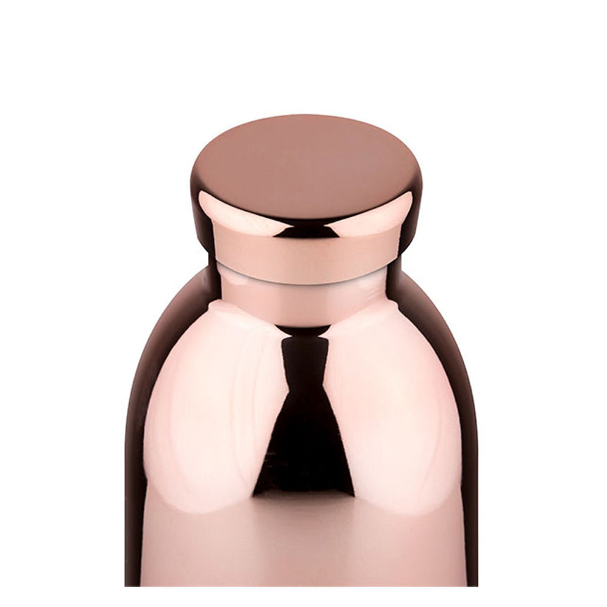 24 BOTTLES Clima 500ml Chrome-Rose Gold Default Title