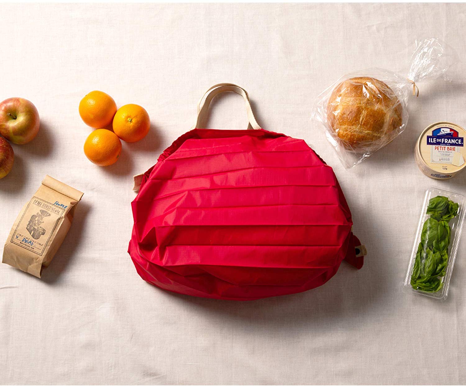 SHUPATTO Foldable Tote M Red