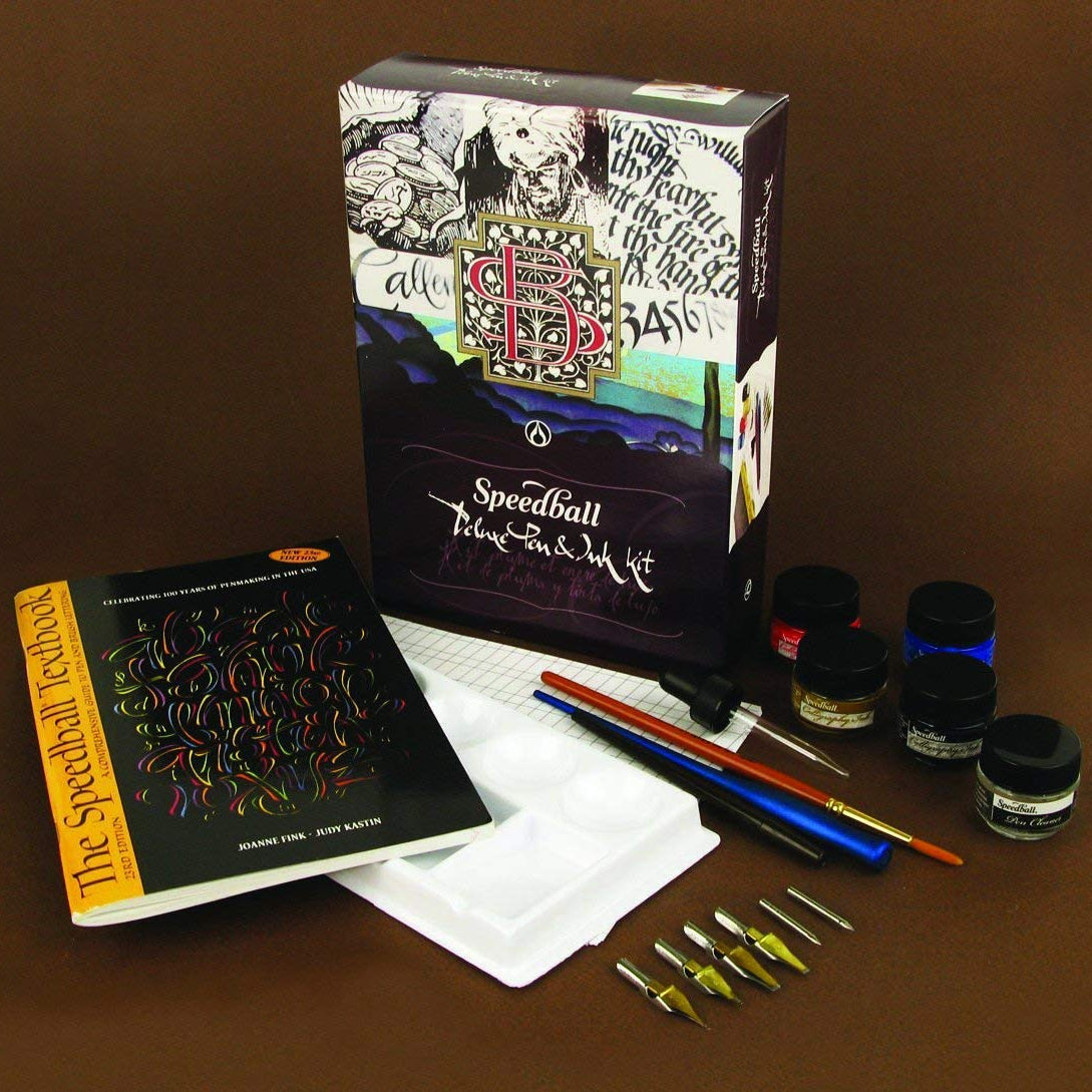 SPEEDBALL Deluxe Pen & Ink Kit