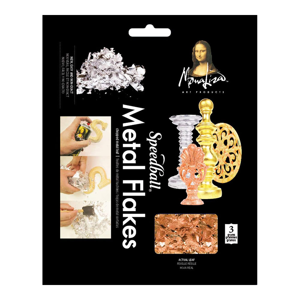 MONA LISA Metal Flakes 3g-Copper